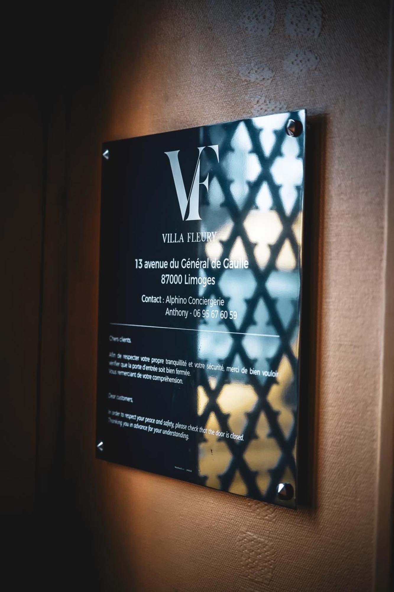 La Villa Fleury - Apparthotel De Standing - La Rubis Brillance Et Douceur ลิมอจส์ ภายนอก รูปภาพ
